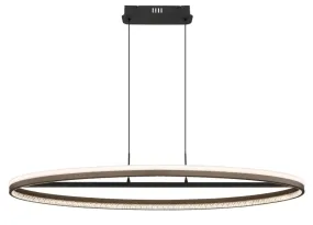 Della 100cm Gris suspension De Globo Lighting - Perfekt f&ouml;r vardagsrum och matsalar, d&auml;r den skapar en inbjudande atmosf&auml;r och en modern touch.