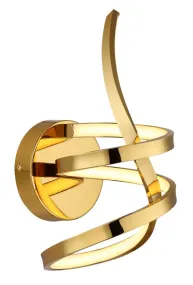 Iduna Ø35 Or applique murale De Globo Lighting - Iduna &auml;r en v&auml;gglampa som f&ouml;renar elegant design med funktionell belysning och blir en stilfull detalj i varje rum.