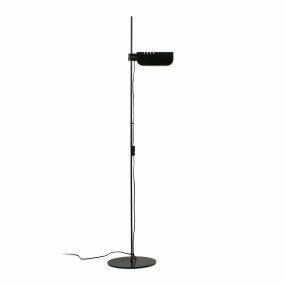 Martinica Noir lampadaire De Faro Barcelona - Dot&eacute;e d'une douille E27 et d'une construction robuste, Martinica est &agrave; la fois &eacute;l&eacute;gante et pratique&nbsp;: le choix id&eacute;al pour ceux qui recherchent caract&egrave;re, qualit&eacute; et cr&eacute;ativit&eacute;.