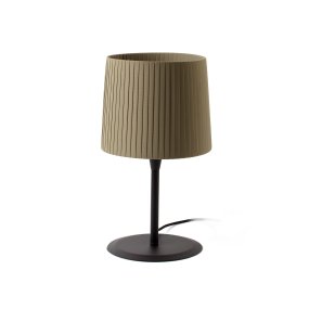 Samba 50cm Vert lampe de table De Faro Barcelona - Id&eacute;ale pour les maisons et les h&ocirc;tels o&ugrave; le design et l'ambiance sont essentiels, Samba apporte personnalit&eacute; et chaleur &agrave; n'importe quelle pi&egrave;ce.