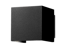 Illusion Box Noir lampe d’extérieur De Westal - Convient pour une utilisation intérieure et extérieure (indice de protection IP54) et idéal pour les environnements privés et publics.