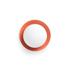 May Ø12 Corail lampe de salle de bain De Faro Barcelona - Avec sa finition corail, sa lumi&egrave;re chaude et son indice de protection IP44, il s'int&egrave;gre aussi bien dans les salons que dans les salles de bains.