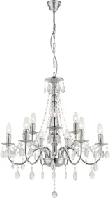 William Ø65 Chrome cristal De Globo Lighting - 