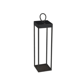 Ravello 50cm Noir portable De Konstsmide - Ravello est une lanterne rechargeable moderne pour une utilisation en extérieur.