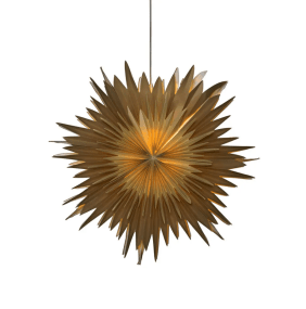 Étoile En Papier Ø80 Brun De Konstsmide - Illuminez l'obscurit&eacute; du mois de d&eacute;cembre avec cette magnifique &eacute;toile en papier dans une nuance de marron.