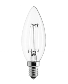 LED E14 Forme Bougie 0,8W 2700K Dimmable De Unison - Dur&eacute;e de vie&nbsp;: 15&nbsp;000&nbsp;h.
