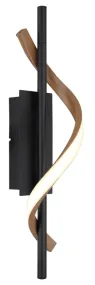 Watkins 47cm Noir applique murale De Globo Lighting - Watkins v&auml;gglampa &auml;r en stilren och modern belysningsl&ouml;sning som skapar en elegant atmosf&auml;r i ditt hem.