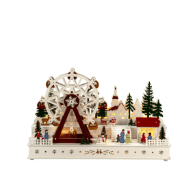 Grande Roue LED Multicolore De Konstsmide - Nous vous recommandons de le placer sur un bureau dans le couloir ou pr&egrave;s de la fen&ecirc;tre du salon.