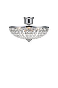 Gränsö Ø40 Chrome cristal De Markslöjd - Il s'intègre également bien dans la chambre à coucher, où il crée une impression élégante et distribue magnifiquement la lumière dans toute la pièce.