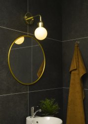 Florens Ø12 Laiton lampe de salle de bain De Aneta Lighting - 