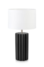 Column 44cm Noir lampe de table De Markslöjd - Créez une atmosphère harmonieuse et ajoutez une touche d'éclairage sophistiquée à votre intérieur avec cette magnifique lampe de table !