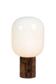 Skene 44cm Nature lampe de table De Markslöjd - La lampe de table Skene est une élégante édition anniversaire avec un design unique, où chaque pièce a son propre caractère grâce à la base de lampe en bois.