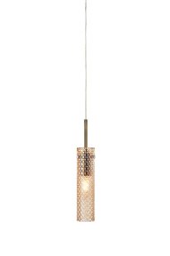 Vibia Ø5 Ambre lampe de fenêtre De Markslöjd - La texture d&eacute;corative et la teinte chaude du verre cr&eacute;ent un effet vibrant et de magnifiques reflets lumineux lorsque la lampe est allum&eacute;e.
