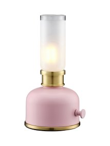 Frida 22cm Rose portable De PR Home - Elle cr&eacute;e une ambiance chaleureuse et accueillante gr&acirc;ce &agrave; une temp&eacute;rature de couleur d'environ 2&nbsp;200&nbsp;Kelvins et un flux lumineux de 20 &agrave; 40&nbsp;lumens, selon l'intensit&eacute;.