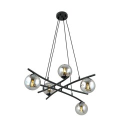 Essa Ø100 Couleur fumée suspension De Emibig Lighting - De plus, la série est très fonctionnelle et illumine magnifiquement même les grandes pièces.