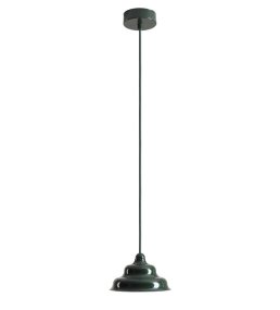 Wave Ø17 Vert foncé suspension De Artera - Wave est une suspension moderne au design rétro, ce qui en fait une lumière polyvalente qui s'intègre dans n'importe quelle maison.