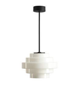 Filo Ø22 Blanc De Artera - La suspension Filo est une lampe &eacute;l&eacute;gante en m&eacute;tal et verre, aux formes g&eacute;om&eacute;triques &eacute;l&eacute;gantes.