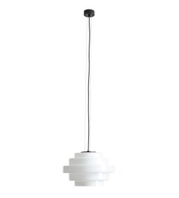 Filo Ø36 Blanc suspension De Artera - La suspension Filo est un élégant plafonnier en verre blanc qui diffuse une lumière douce et agréable.