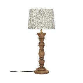 Lodge 60cm Vert clair lampe de table De PR Home - La lampe de table Lodge a un style classique avec de belles formes.
