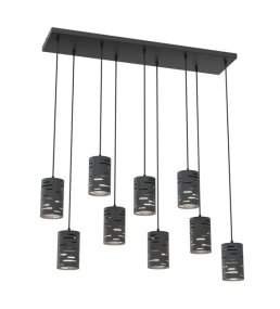 Tank 92cm Noir suspension De Emibig Lighting - Il est recommand&eacute; de le placer au-dessus de la table &agrave; manger, du comptoir de la cuisine ou du bureau.