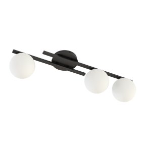 Kairo 74cm Noir et blanc plafonnier De Emibig Lighting - Le design minimaliste s'int&egrave;gre parfaitement dans n'importe quelle maison et n'importe quel style.