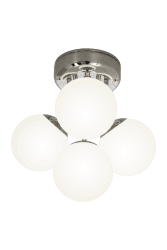 Nicosia Ø26 Chrome lampe de salle de bain De Aneta Lighting - Un luminaire de salle de bain moderne pour apporter une touche de modernité à votre salle de bain.