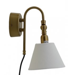 Zodiac Oxyde lampe de lecture De Hallbergs - Zodiac est une &eacute;l&eacute;gante applique murale en m&eacute;tal avec une finition oxyde.