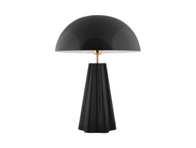 Amplio 55cm Noir De Leitmotiv - Amplio est une lampe de table plus grande et plus imposante, alliant fonctionnalit&eacute; et style.
