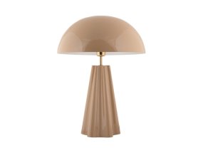 Amplio 55cm Beige De Leitmotiv - Amplio est une lampe de table plus grande et plus imposante, alliant fonctionnalité et style.