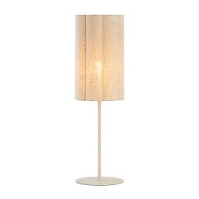 Fringe 70cm Beige lampe de table De Light & Living - Son design plissé assure une diffusion douce et harmonieuse de la lumière, créant une ambiance chaleureuse et accueillante dans votre intérieur.