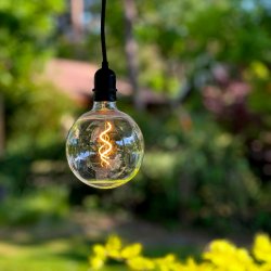 Deco bulb XL Transparent De Lightson - Pour une durée de vie optimale, nous recommandons de ne pas charger le transformateur à plus de 85 % de sa capacité maximale.