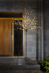 Arbre Marron 250cm Brun De Konstsmide - Créez une atmosphère charmante avec cette guirlande lumineuse – un favori décoratif pour la saison de Noël et toute l’année !