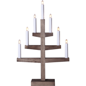 Trapp Brun De Star Trading - Par exemple, placez le bougeoir sur la fen&ecirc;tre pour cr&eacute;er une merveilleuse atmosph&egrave;re de l'Avent dans votre maison.