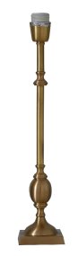 Charlstone 50cm Mässing pied de lampe De Hallbergs - M&auml;ssingsfinishen tillf&ouml;r en varm ton och g&ouml;r Charlstone enkel att kombinera med olika f&auml;rger och material.