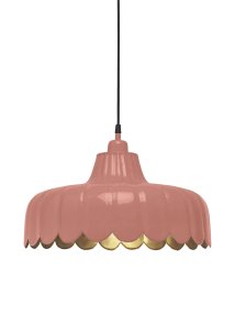 Wells Ø45 rose foncé De PR Home - Le plafonnier m&eacute;tallique Wells apporte une touche de fra&icirc;cheur et de romantisme &agrave; votre int&eacute;rieur.