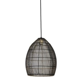 Meya Ø30 Noir/or suspension De Light & Living - 