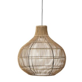 Pacino Ø50 Nature suspension De Light & Living - Pacino est une magnifique suspension en rotin au style bohème et naturel.