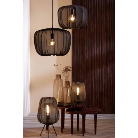 Plumeria Ø40 Noir suspension De Light & Living - 