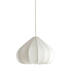Zubeda Ø58 Blanc crémeux suspension De Light & Living - 