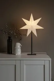 Étoile En Papier Ø40 Blanc De Konstsmide - Cr&eacute;ez une atmosph&egrave;re de No&euml;l chaleureuse et accueillante avec cette belle &eacute;toile en papier sur la base.