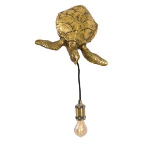 Turtle 20cm Bronze applique murale De Light & Living - 