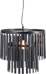 Marlow Ø45 Noir suspension De PR Home - Livr&eacute; avec un bo&icirc;tier de plafond pour suspendre un crochet.