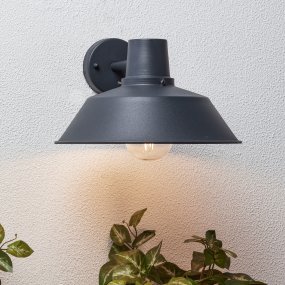 Humphrey anthracite lampe d’extérieur De Brilliant - ou des portes-fen&ecirc;tres et des coffres-forts assurent la s&eacute;curit&eacute; dans l&#39;obscurit&eacute;.