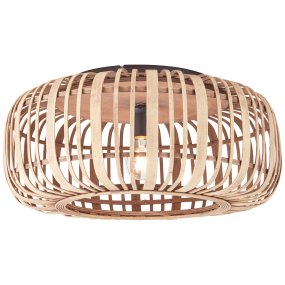 Woodrow Ø50 Nature plafonnier De Brilliant - La lampe diffuse une lumi&egrave;re chaude et agr&eacute;able et cr&eacute;e une atmosph&egrave;re agr&eacute;able dans la pi&egrave;ce.