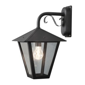 Benu Noir De Konstsmide - Cette lampe convient &agrave; toutes les conditions m&eacute;t&eacute;orologiques et offre une solution d'&eacute;clairage ext&eacute;rieur durable et &eacute;l&eacute;gante.