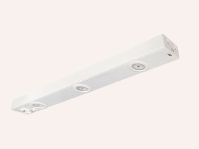 Emma 87cm Blanc De Llitt - Emma est une lampe de table &agrave; intensit&eacute; variable avec spots int&eacute;gr&eacute;s et prise de courant.