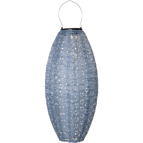 Festa Bleu lampe solaire De Star Trading - Festa devient une belle décoration dans le jardin, la terrasse ou le balcon.