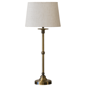 Axel 60cm Laiton antique lampe de table De Lampan - Axel apporte une touche d'&eacute;l&eacute;gance &agrave; votre int&eacute;rieur, que ce soit sur une table d'appoint, un bureau ou pr&egrave;s d'une fen&ecirc;tre, et s'accorde avec de nombreux styles de d&eacute;coration.