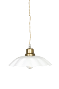 Diana Ø23 Blanc suspension De Strömshaga - Diana est une suspension &eacute;l&eacute;gante au design classique et intemporel.