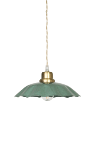 Diana Ø23 Vert suspension De Strömshaga - Diana est une suspension &eacute;l&eacute;gante au design classique et intemporel.